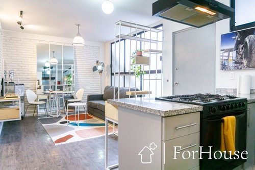 Departamento Con Terraza Privada En La Escandón