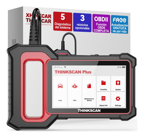 Herramienta De Diagnóstico Thinkcar: Escáner Thinkscan Plus