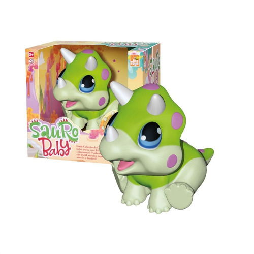 Brinquedo Divertido Infantil Dinossauro Sauro Baby Bee Toys