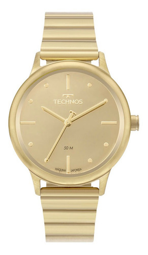 Relógio Technos Feminino Style Dourado - 2036mqo/1d