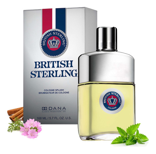 Perfume Dana British Sterling Cologne Para Hombre 170 Ml