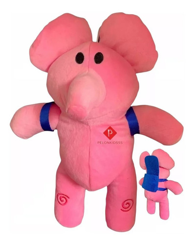 Hermoso Peluche Helefante Eli Pocoyo Y Sus Amigos 25cm