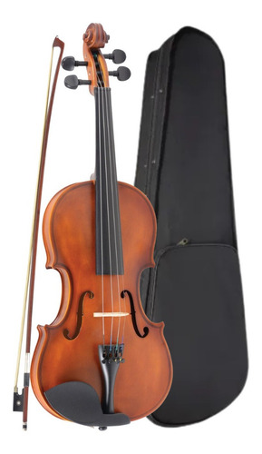 Violino 4/4 Intermediário Arco Breu Estojo Ajustado Luthier