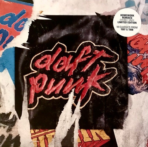 Vinilo Daft Punk  Homework  Remixes Nuevo Y Sellado