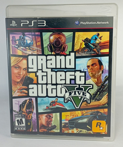 Grand Theft Auto V Gta Ps3  