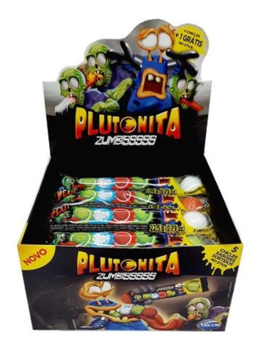 Chiclé Plutonita Zumbiss - 337gr - Halloween -   Arcor 