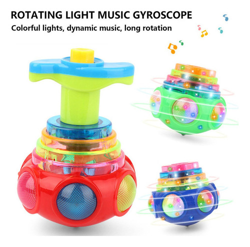 Pelotas Giratorias H Toy Up Para Niños, Luces Led Parpadeant