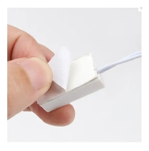Sensor Magnetico Plastico Superficial Puerta Ventana Blanco