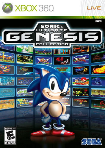 Sonic Ultimate Genesis Collection Xbox 360 Mídia Físca Novo