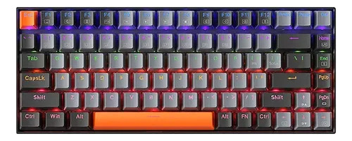 Teclado Gamer Mecânico Machenike B-84 Tkl 75% Red Switch