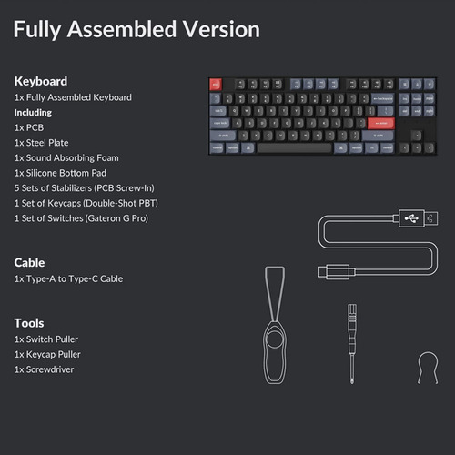 Teclado De Teclado K8 K8 Pro Wireless Mechanical, Teclado De