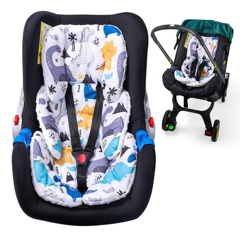 The Kenkyo Inserto De Asiento De Coche Infantil, 3d Minky As