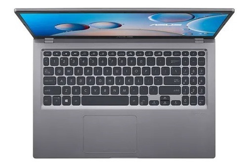Notebook Asus Intel I3 x515ea Ultrabook 4gb +ssd 256gb 15,6c Cor cinza ardósia