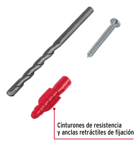 Kit De 20 Taquetes 1/4 Con Pijas #8 Fiero 40159