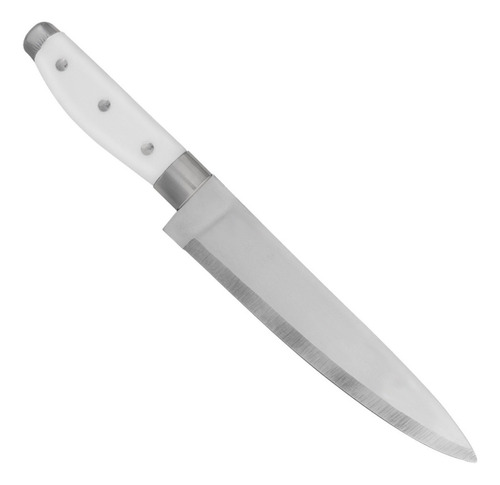 Cuchillo Chef 9 Pulgadas Acero Inoxidable Cocina Hogar Color Blanco C485-0240