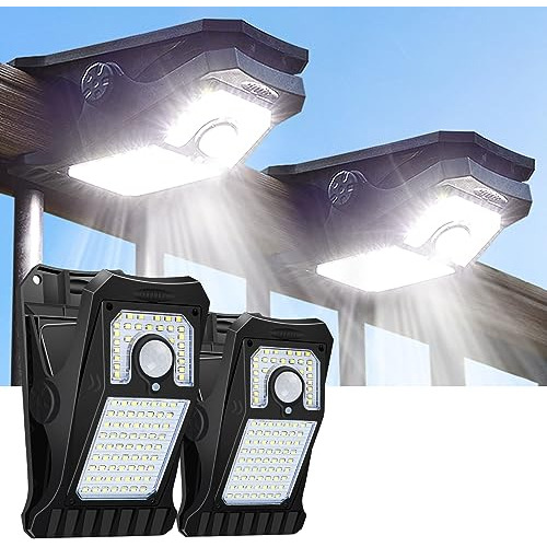 Luces Solares De 90 Led Clip Exteriores, Sensor De Movi...