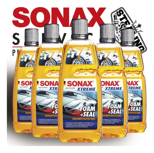 Sonax | Foam + Seal | Shampoo & Sellador | Foam Lance | 1 Lt