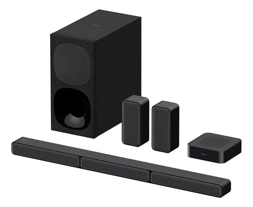 Sony Teatro En Casa De 5.1 Con Barra De Sonido Ht-s20r Negro
