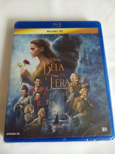 Blu-ray A Bela E A Fera 3d