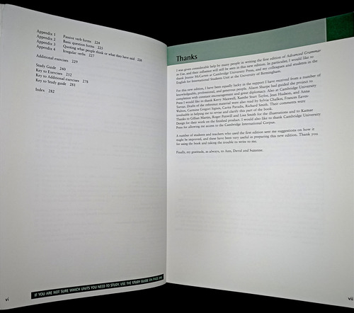 Advance Grammar In Use Second Edition Cambridge Martin Hewin (Usado)