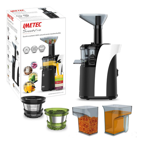 Imetec Succovivo Sj4 1200 Licuadora Para Frutas Y Verduras D