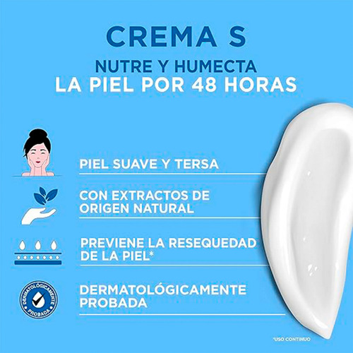 3 Crema Facial Pond's Crema S Nutritiva Humectante 100g