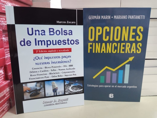 Libro Combo Opciones Financieras + Bolsa De Impuestos