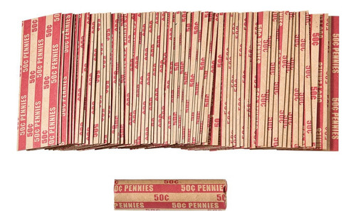 Envoltorios Para Monedas Penny Sleeves, Rollos Planos De Un