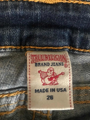 Pantalón Para Mujer True Religión Talla 26 Chico !! (Usado)