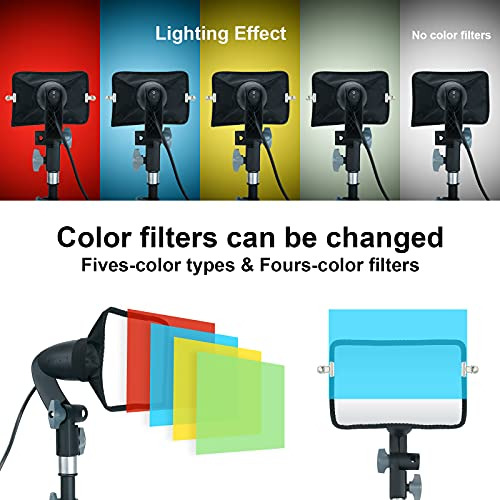 Paquete De 2 Luces Led De Vídeo Linco Con Soporte De Trípode