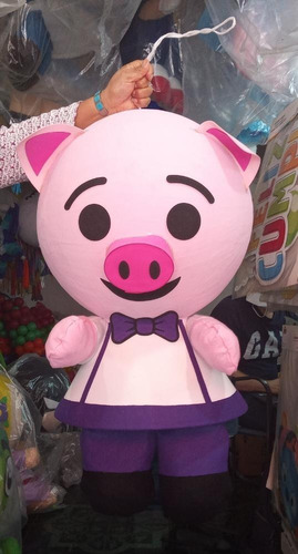 Piñata Fiesta Cerdo Cerdito Puerco Puerquito Granja