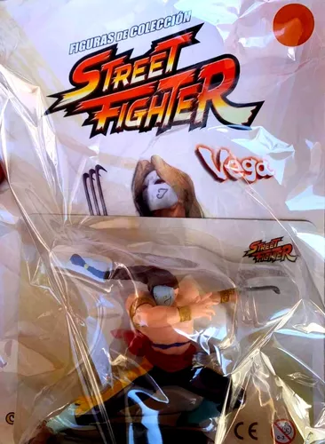 Boneco Street fighter Vega planeta DeAgostini original