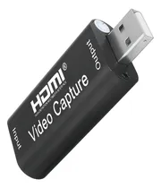 Comprar Capturadora De Video Hdmi A Usb 1080p 4k Full Hd Hdmi A Usb