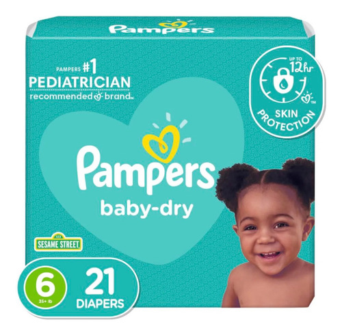 Pañales Pampers Etapa 6 21 Unid - Unidad a $2471