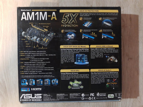 Placa Mãe Asus Am1m-a