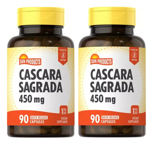 Cascara Sagrada 450 Mg Capsulas