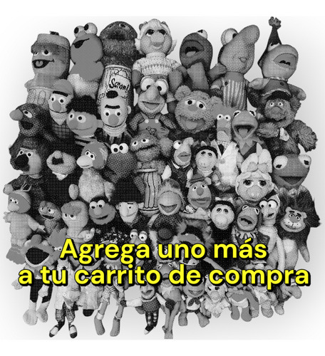 Llavero Rana Rene 12cm - Peluche Retro Muppets Baby Kermit S (Usado)