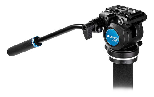 Monopé Benro A38fds2pro Cabeça Hidráulica + Pé De Galinha