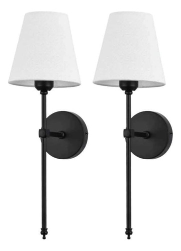 Juego De 2 Apliques De Pared, Lámparas De Pared Industriales