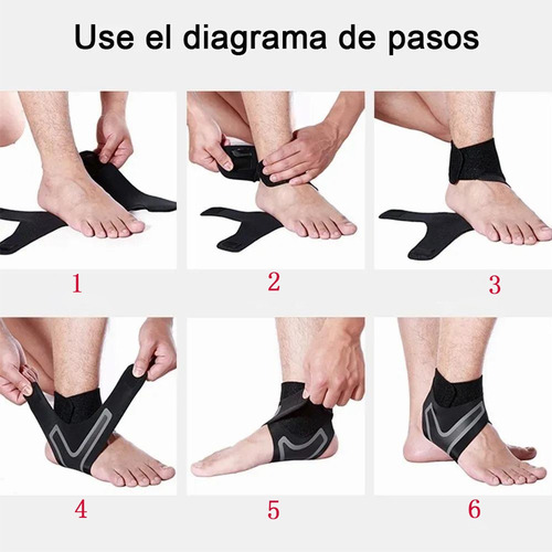 Tobillera Ajustable Para Fútbol - Soporte Antilesiones
