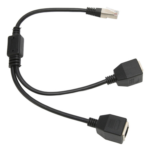 Cable Divisor Ethernet Rj45 De 1 A 2 Puertos Hembra Estable