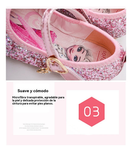 Zapatos De Princesa Para Niñas Con Suela Blanda