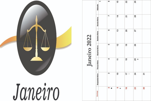 Imagem 3 de 6 de Miolo De Agenda Jurídica 2022