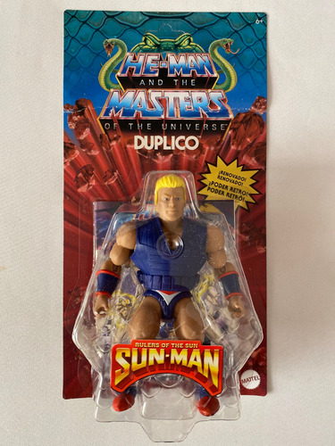 Duplico Motu Origins Retro Play Mattel W12 Card Maltratada (Usado)
