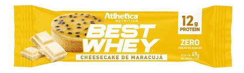 Barra Best Whey Chees M Zero Atlhetica Nutrition 49g