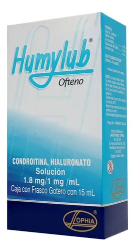 comprar Humylub Ofteno Solución 1,8\u002F1 Mg, 1 Frasco Gotero 15 Ml