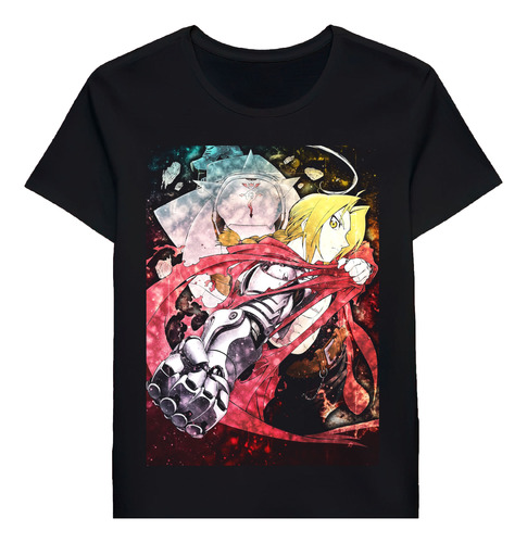 Remera Fullmetal Alchemist Edward Elric X Alphonse 71588887