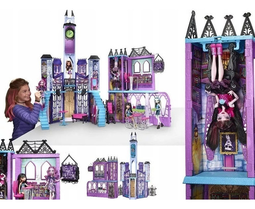 Monster High Escuela De Lujo School Mansion Mattel Original