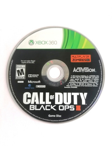 Call Of Duty Black Ops Collection Xbox 360 (Reacondicionado)