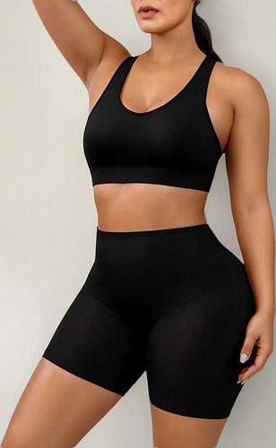 Conjunto De Ropa Deportiva Negro M